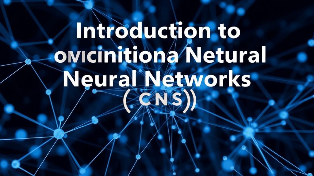 Read more about the article Introduction to Convolutional Neural Networks (CNNs)