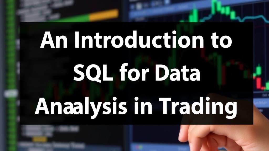 You are currently viewing An Introduction to SQL for Data Analysis in Trading